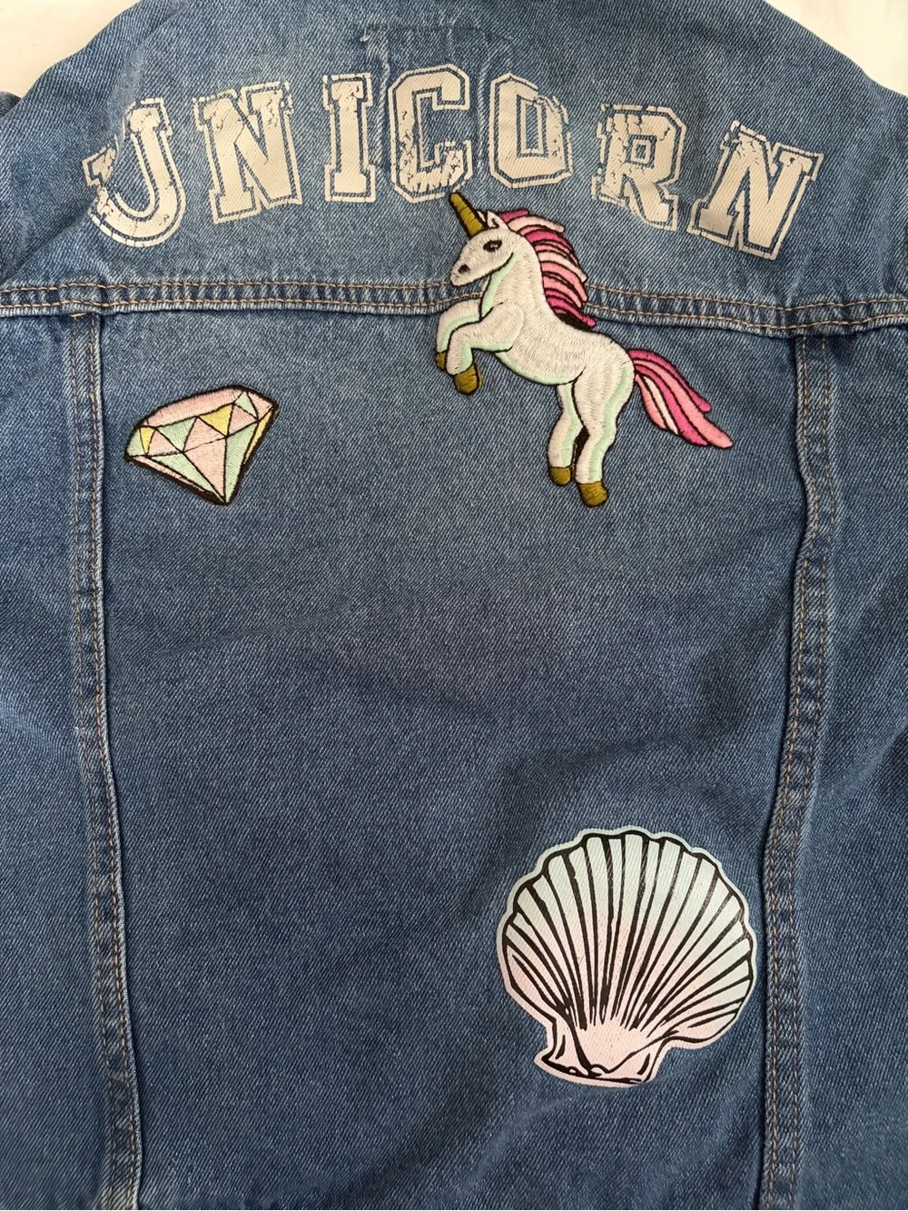Girls' Blue Denim Jacket
